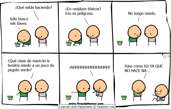 Cyanide-and-Happiness-Residuos tóxicos