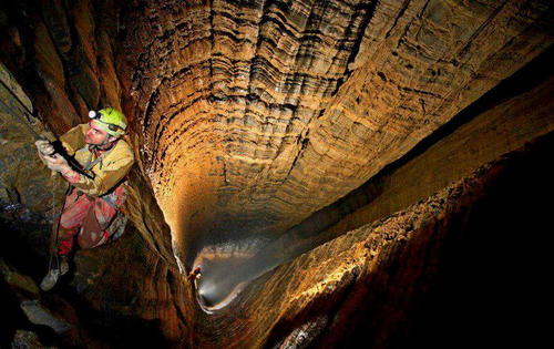 Así es el mapa de la cueva más profunda del planeta.
