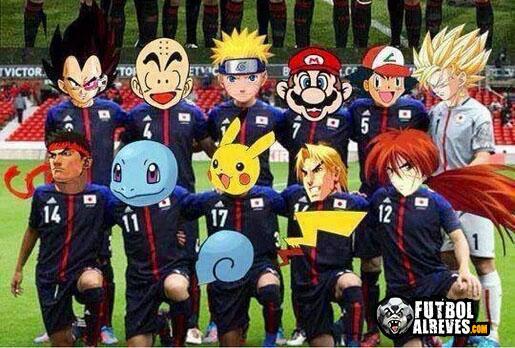 El equipo de Japón para el Mundial 2014